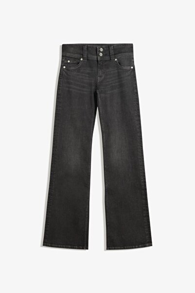 Bershka Çizme paça kapaklı jean