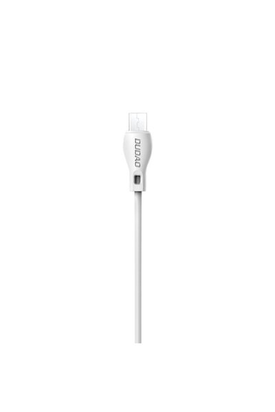 DUDAO Przewód kabel USB - micro USB 2.4A 2m biały