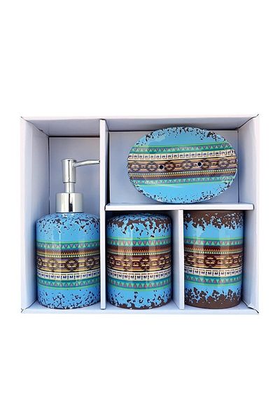 OEM Set baie 4 piese - Model geometric