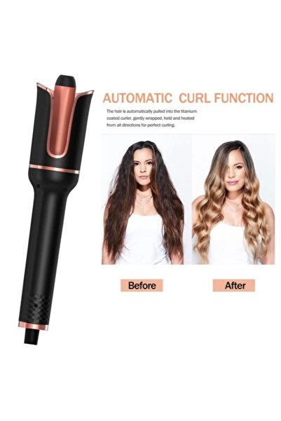 COOYA Curling Iron, Curling Iron Automatic Curling Iron 4 Adjustable Temperature Hair Curler Anti-scald An
