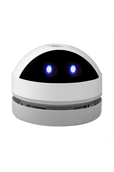 OEM Multifunctional Miniature Desktop Vacuum Cleaner with Robotic Design, USB Rechargeable, 1200mAh Batt