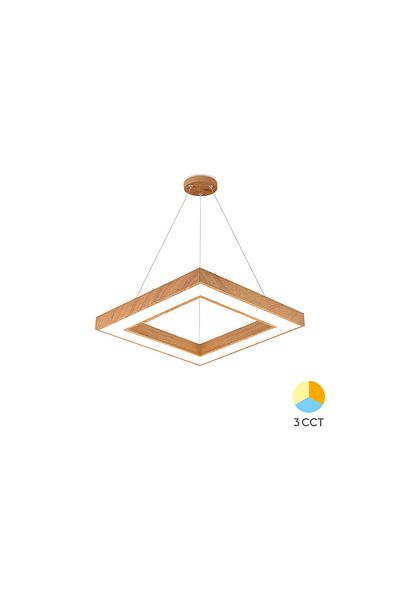 Braytron Lampă de tavan LED suspendată cu lamă 45W 3 în 1