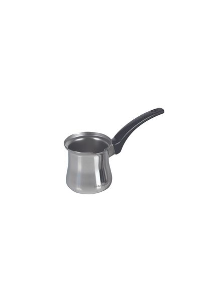 Hisar Atlantis 2 Person Steel Coffee Pot Black