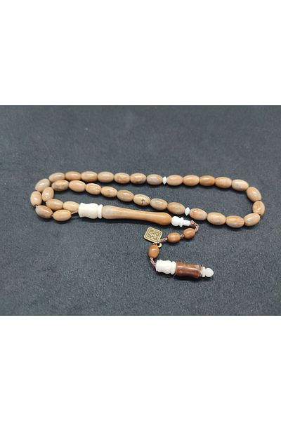 İskeçe Exclusive Halil Hilmi Master Artifact Hand Size Camel Bone Combination Natural Kuka Certified 8210