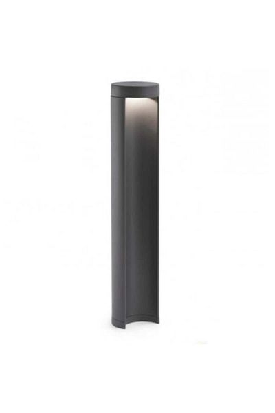 LUXXO Stâlp de iluminat LED pentru exterior, Colonna M, 10W, H=60cm, IP65, Negru