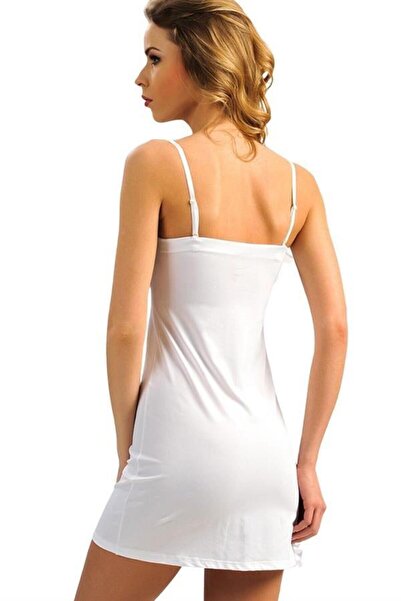 Markano Women's Micropolyamide Fabric Strapless Short Dress with Removable Straps Petticoat (0609)