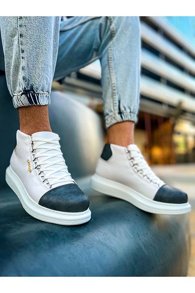 Chekich CH258 GBT Roma Colorful Men's Boots WHITE/ANTHRACITE