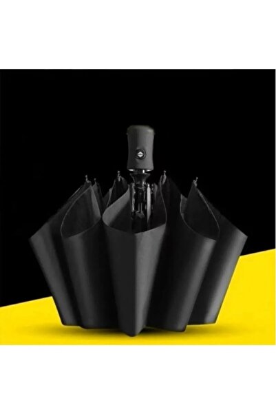 Genel Markalar Siyah Renk Premium Kalite Mikro Fiber 8 Telli Tam Otomatik Açı...