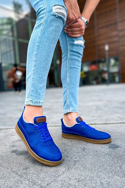 Chekich CH157 CKT Retro Men's Shoes BLUE