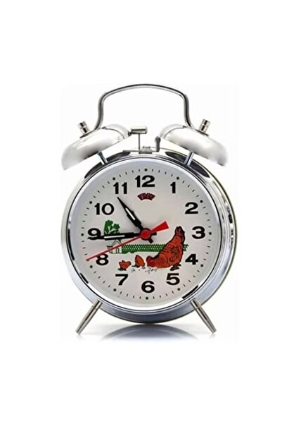 TTT Nostalgic Wind-Up Rooster Alarm Clock Large Size