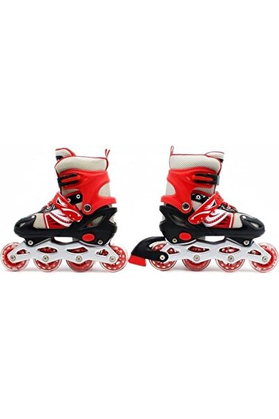 Türkiye Skates Adjustable Size Roller Skates with Flashing Wheels for Outdoor Indoor Children Skate Shoes fo