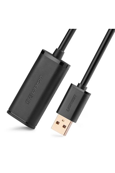 Ugreen Przedłużacz kabel aktywny USB 2.0 480Mbps 10m czarny