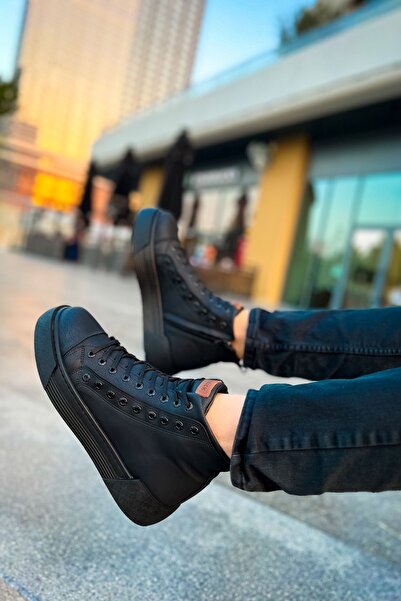 Chekich CH167 - GST Blazer Erkek Bot SIYAH/SIYAH