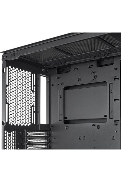 Lian Li علبة كمبيوتر Lian Li LancooL 216 سوداء من الفولاذ/الزجاج المقسّى ATX Mid Tower