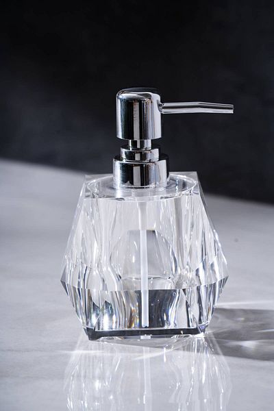 ACAR 460 Lumiere Acrylic Liquid Soap Dispenser Transparent 200 ml
