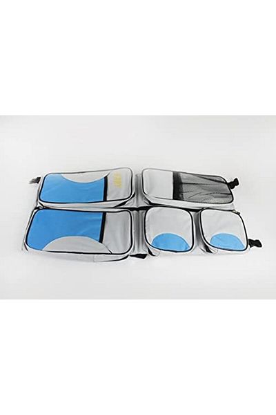 Biki Baby Travel Cot Bag 3 In 1, Folding Travel Cot,Multi-functional Portable Nappy Changing