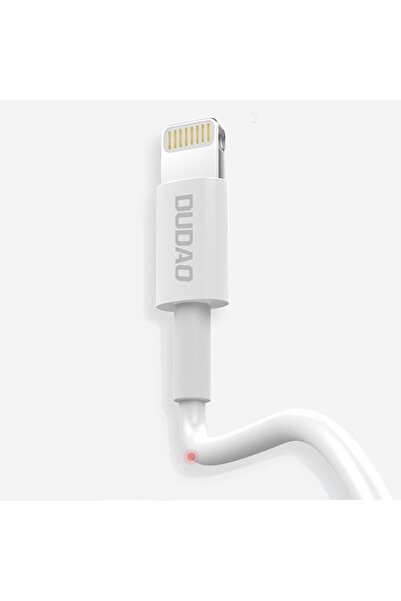 DUDAO Przewód kabel do iPhone USB - Lightning 3A 1m biały
