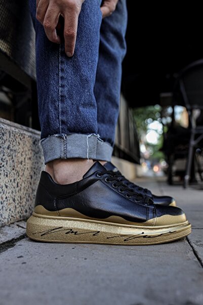 Chekich CH254 CST Pittura Men's Shoes 482 GOLD GILD SOLE