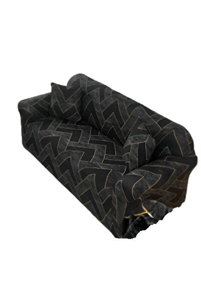 JOJO HOME Husă elastică pentru canapea, Jojo Home, imprimeu abstract, M-2 loc...