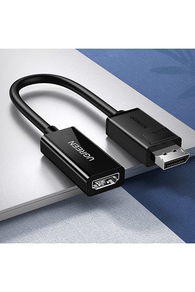 Ugreen Adaptor DisplayPort (mascul) - HDMI (mamă) 4K 2K negru