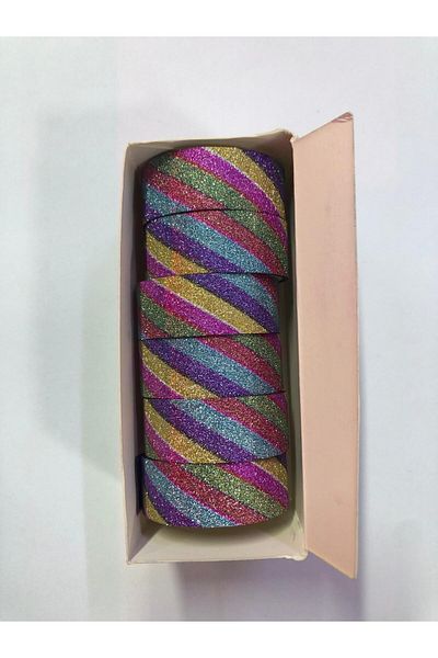 Misyon Silvery Patterned Tape Msy-0193