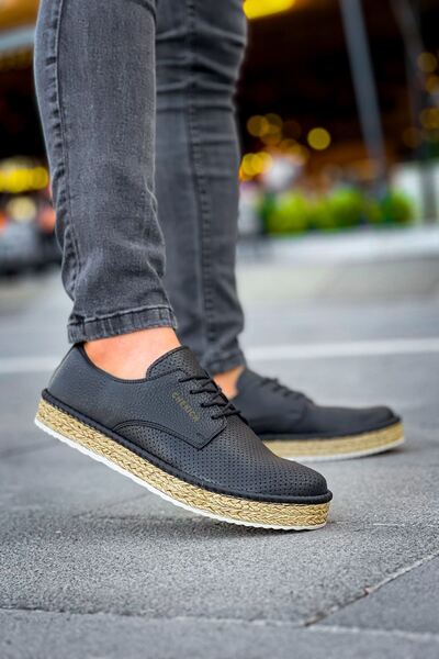 Chekich CH117 - Ανδρικά παπούτσια CBT Stamina Nuova ΜΑΥΡΑ