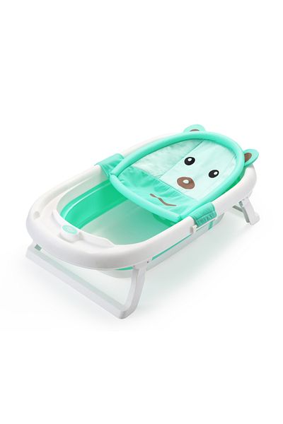 Little Mom Hamac cadita Little Mom Baby Bath Tub Bear Mint
