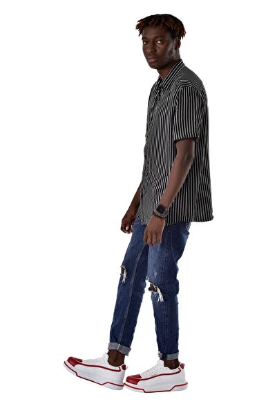 Chekich CH241 CBT Signature Line Up Ανδρικά παπούτσια ΚΟΚΚΙΝΟ / ΛΕΥΚΟ