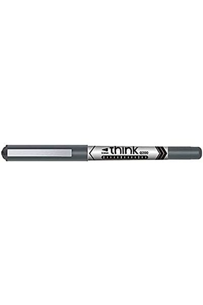 Deli Think 0.5mm Roller Pens 12-Pieces, Black