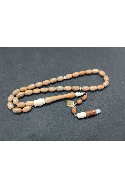 İskeçe Exclusive Halil Hilmi Master Artifact Hand Size Camel Bone Combination Natural Kuka Certified 8210