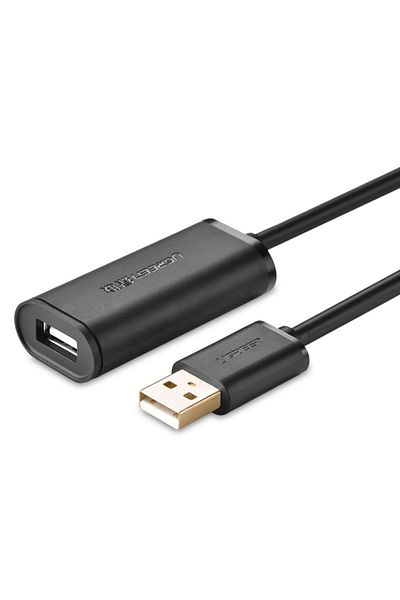 Ugreen Przedłużacz kabel aktywny USB 2.0 480Mbps 10m czarny
