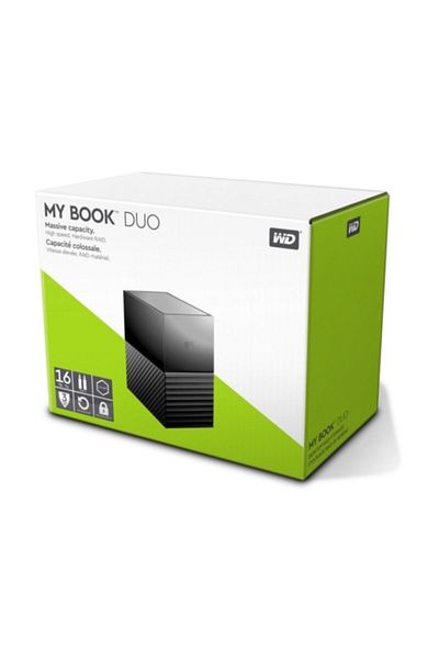 WD 3.5" 16TB My Book Duo Personal Cloud Storage WDBFBE0160JBK-EESN