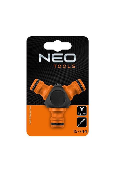 NEO Adaptor cuplaj rapid, 3 directii, bimaterial,