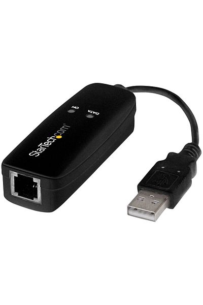Inna marka StarTech.com Zewnętrzny Modem Faksowy USB 56K - Dial Up V.92