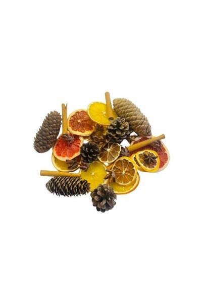 OEM Fructe uscate pentru decor - scorțișoară, anason stelat, conuri de pin, felii de portocală, grapefruit