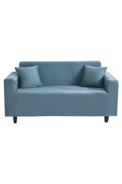 OEM Elastic Sofa Cover, Uni, 3-Seater, 180X230cm, Bluish Gray