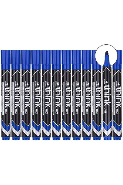Deli Permanent Marker, Blue, Eu10130 (1x12)