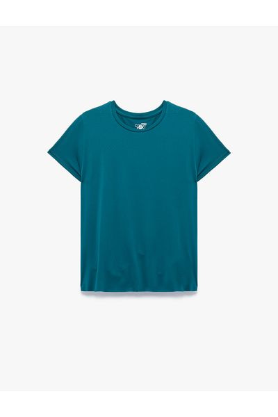 Koton Comfortable Fit Short Sleeve Crew Neck Sports T-Shirt