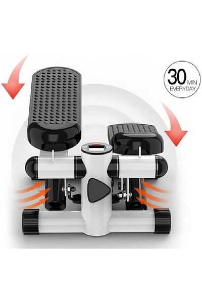 YALLA HomeGym Adjustable Mini Home Stepper Stair Stepping Machine Wireless Training, LED Display