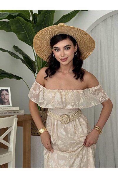 JARDİN ALLURE Rochie cu curea Reget