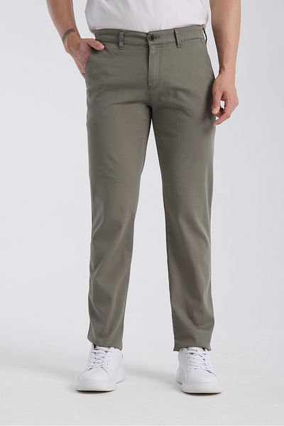 muzzo jeans Regular Fit Green Chino Trousers