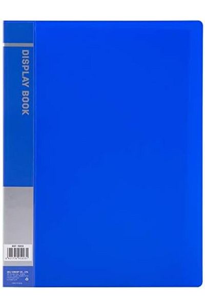 Deli E5003 30-Pocket Display Book, A4 Size, Assorted