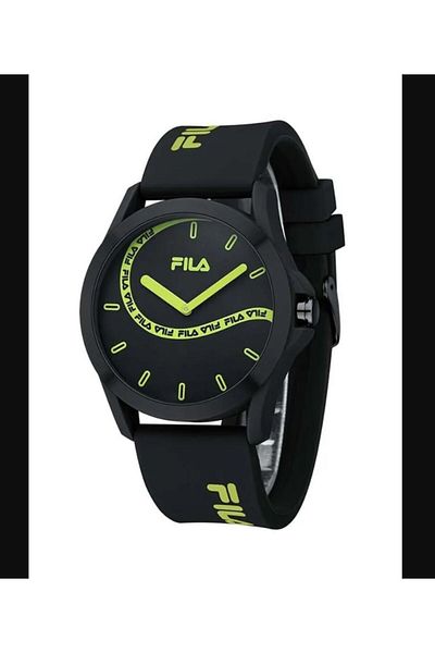 Fila Adult Unisex Analog Watch, Black 38-864-103, 43 mm
