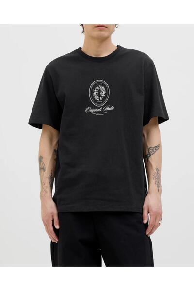 Jack & Jones JACK&JONES 12286609 JORDIA GRAPHIC FRONT TEE KISA KOL ERKEK TSHIRT