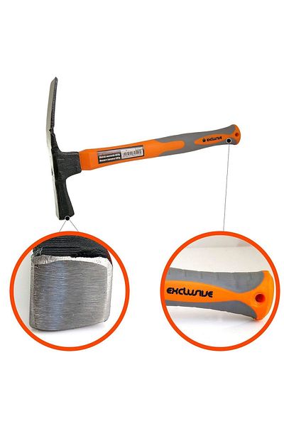 richmann exclusive Mason's hammer with ergonomic fiber handle - 600g