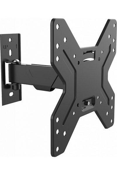 ECG Suport TV de perete LD 174202, 17"- 42" (43 - 106 cm), rotație 90°, înclinare 2°-15°, 25 kg, VESA