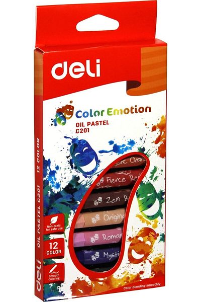 Deli Ec20100 Oil Pastel Color For Perfect Blending