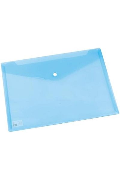 Deli E38165 FC File Bag (Blue) – ideal for color-coded filing & travel essentials