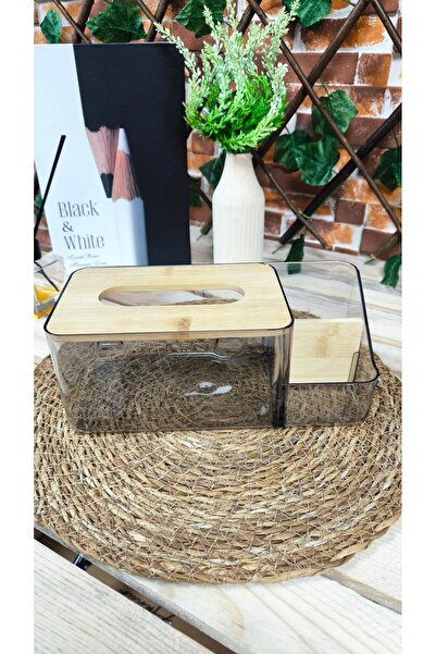 SOSYETE HOME41 BAMBU KAPAKLI AKRİLİK PEÇETELİK-ORGANİZER