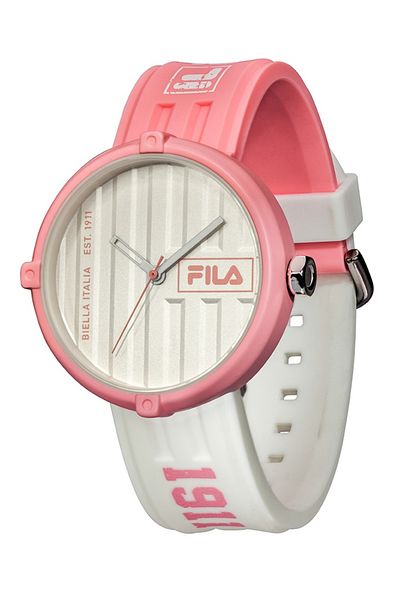 Fila Adult Unisex Analog Watch, White 38-338-106, 40 mm